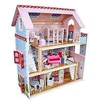 Algopix Similar Product 17 - KidKraft Chelsea Doll Cottage Wooden