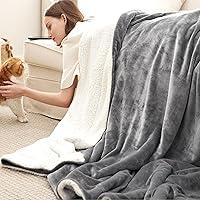 Algopix Similar Product 15 - Bedsure Sherpa Fleece Blankets King