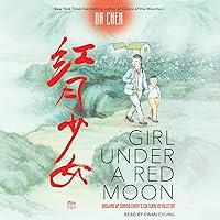 Algopix Similar Product 10 - Girl Under a Red Moon