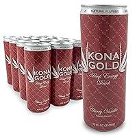 Algopix Similar Product 5 - Kona Gold Cherry Vanilla Hemp Energy