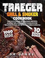 Algopix Similar Product 18 - Traeger Grill  Smoker Cookbook 1000