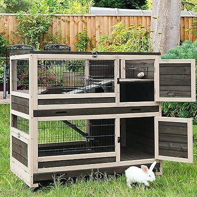 Guinea Pig Cage Indoor Rabbit Cage For Two Rabbits Rabbit Guinea