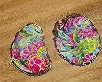 Algopix Similar Product 8 - Oyster Shell (Lily Pattern)