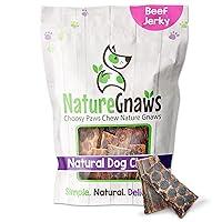 Algopix Similar Product 16 - Nature Gnaws Beef Jerky Bites for Dogs