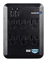 Algopix Similar Product 20 - ELAC Protek 6 Outlet Surge