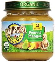 Algopix Similar Product 19 - Earth's Best, Strained Pear Mango, 4 oz