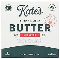 Algopix Similar Product 4 - KATES BUTTER Homemade Unsalted Butter