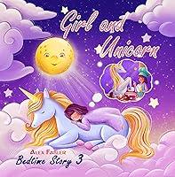 Algopix Similar Product 11 - Girl and Unicorn  Bedtime Story 3