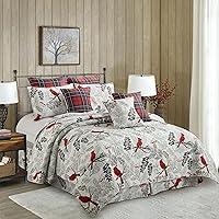 Algopix Similar Product 4 - Virah Bella 3 Piece King Lodge Quilt