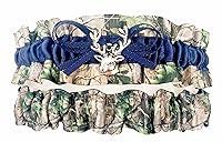 Algopix Similar Product 4 - Navy Blue Satin Camouflage Bridal