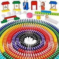 Algopix Similar Product 16 - Lewo 1000 PCS Dominoes Set for Kids