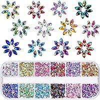 Algopix Similar Product 18 - TecUnite 1200 Pieces 12 Colors Shiny