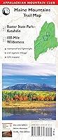 Algopix Similar Product 11 - AMC Map Baxter State Park  Katahdin