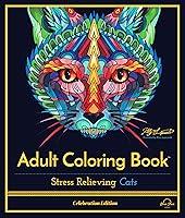 Algopix Similar Product 13 - Stress Relieving Cats Adult Coloring