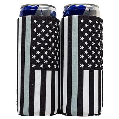 Slim Can Cooler Sleeves, Premium 4mm Skinny Can Coolers Neoprene, Size: 12 oz Slim Can, Other