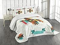 Algopix Similar Product 9 - Ambesonne Southwestern Bedspread