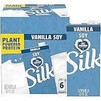 Algopix Similar Product 12 - Silk ShelfStable Soy Milk Vanilla