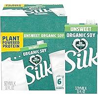 Algopix Similar Product 20 - Silk ShelfStable Organic Soy Milk