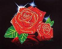 Algopix Similar Product 7 - DIAMOND DOTZ   Red Rose Sparkle