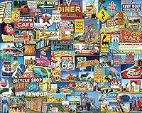 Algopix Similar Product 4 - White Mountain Puzzles Roadside America