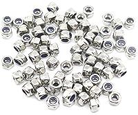 Algopix Similar Product 2 - BinifiMux 100Pcs M3 x 05mm Lock Nuts 