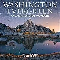 Algopix Similar Product 16 - Washington Evergreen Wall Calendar