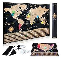 Algopix Similar Product 16 - InnovativeMap Scratch Off World Map