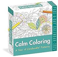 Algopix Similar Product 6 - Calm Coloring PageADay Calendar