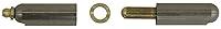 Algopix Similar Product 20 - Steel WeldOn Bullet Hinge with Brass