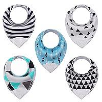 Algopix Similar Product 4 - Baby  Toddler Bandana Teething Bib