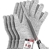 Algopix Similar Product 3 - FORTEM Cut Resistant Gloves 4 Gloves
