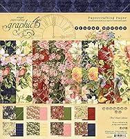 Algopix Similar Product 14 - Graphic 45 Floral Shoppe 8x8 Pad