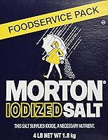 Algopix Similar Product 4 - Morton Iodized Table Salt - 4lb. Box