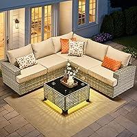 Algopix Similar Product 6 - XIZZI 6 Pieces Patio Sectional