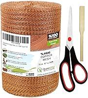 Algopix Similar Product 9 - QueenBird Copper Mesh  5 X 30 Feet 