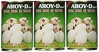 Algopix Similar Product 14 - Aroy-D Quail Egg - 15oz (Pack of 3 Cans)