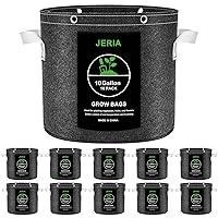 Algopix Similar Product 18 - JERIA 10Pack 10 Gallon Grow Bags