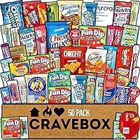 Algopix Similar Product 16 - CRAVEBOX Snack Box 50 Count Easter