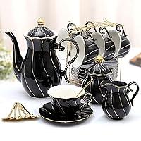 Algopix Similar Product 16 - DUJUST 22 pcs Porcelain Tea Set for 6