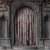 Algopix Similar Product 20 - Watayo 3Pcs Halloween Doorway Curtain