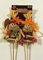 Algopix Similar Product 6 - Scarecrow Picks - 2 Count