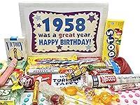 Algopix Similar Product 15 - RETRO CANDY YUM  1958 67th Birthday