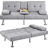 Algopix Similar Product 17 - Yaheetech Convertible Sofa Bed