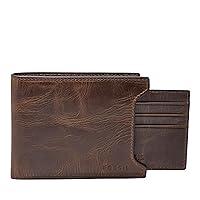 Algopix Similar Product 11 - Fossil Mens Derrick Leather Bifold