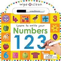 Algopix Similar Product 9 - Wipe Clean Numbers Wipe Clean