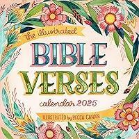 Algopix Similar Product 1 - Illustrated Bible Verses Wall Calendar