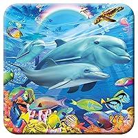 Algopix Similar Product 9 - 3D LiveLife Cork Coaster  Dolphin