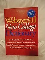 Algopix Similar Product 20 - Webster's II New College Dictionary