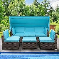 Algopix Similar Product 15 - YITAHOME Outdoor Patio Wicker Daybed