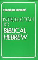 Algopix Similar Product 14 - Introduction to Biblical Hebrew